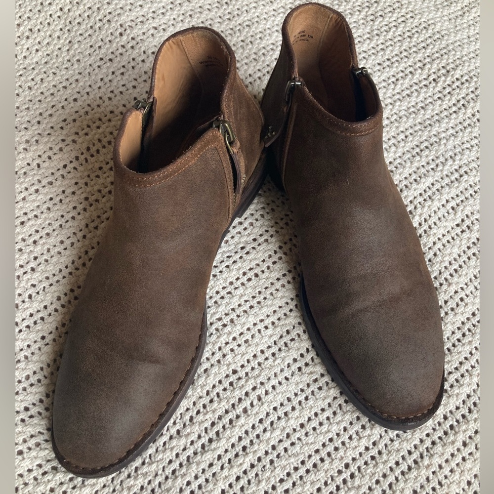 Trask Brown Leather Women’s Boots